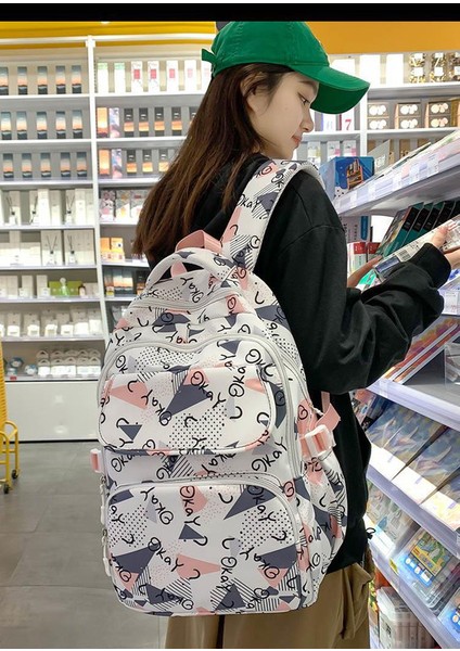 Ortaokul Öğrencisi/lise/kolej Öğrencisi Grafiti Sırt Çantası (Yurt Dışından) fiyatları