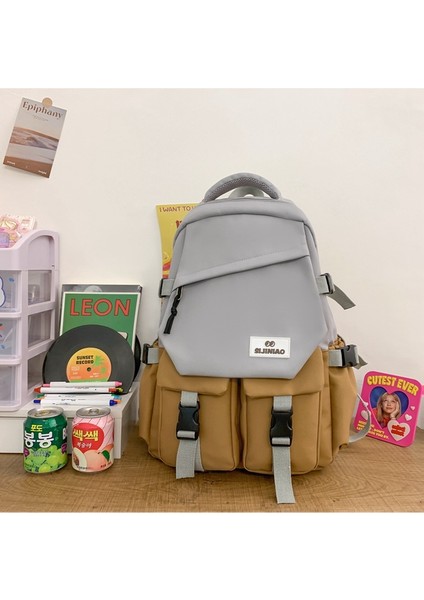 Renk Kontrastı Sırt Çantası (Yurt Dışından) fiyatları