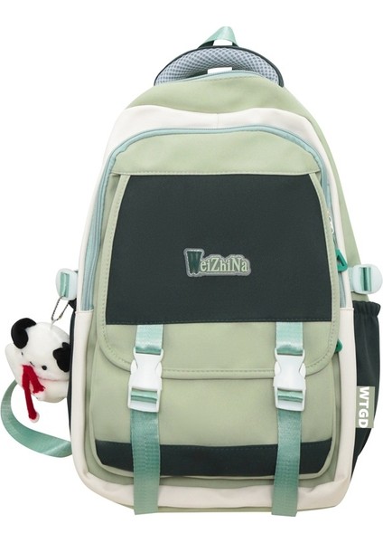 Blok Renkli Okul Çantası (Yurt Dışından)