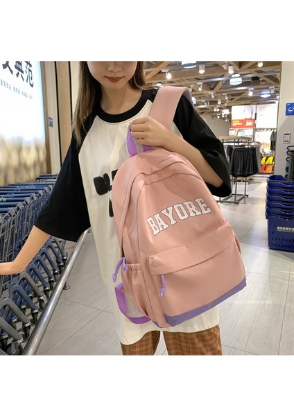 Düz Renk Mektup Sırt Çantası (Yurt Dışından) fiyatları