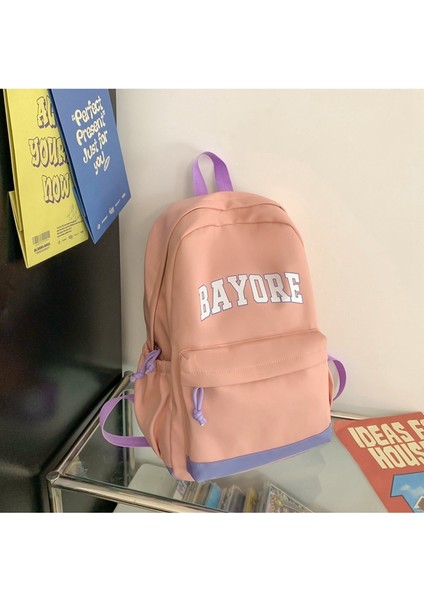 Düz Renk Mektup Sırt Çantası (Yurt Dışından) indirimleri