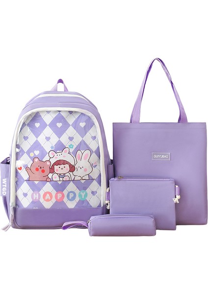 Okula Dönüş 4'lü Sırt Çantası (Yurt Dışından)