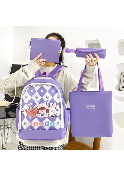 Okula Dönüş 4'lü Sırt Çantası (Yurt Dışından) fiyatları
