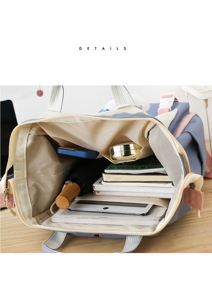 5 Parçalı Büyük Kapasiteli Sırt Çantası (Yurt Dışından) indirimleri