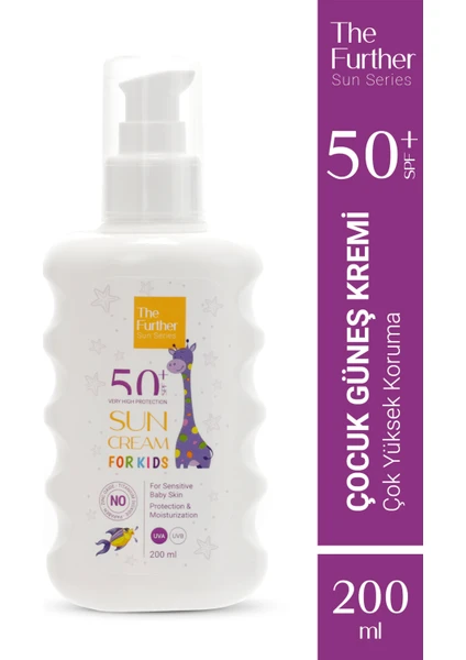 The Further Spf 50+ Faktör Çocuk Güneş Koruyucu Losyon 200 ml