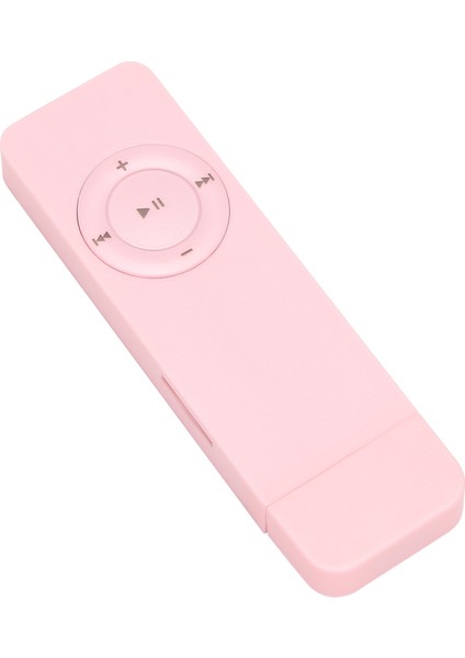 Taşınabilir USB Spor U Disk Mini Mp3 Müzik Çalar Desteği 32GB Tf Kart (Pembe) (Yurt Dışından)