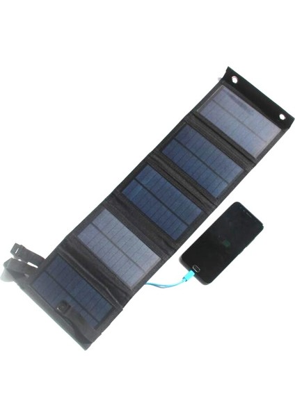 Güneş Paneli 70 W Güneş Katlanır Çanta Şarj Cihazı Açık Kamp Yürüyüş Telefon Için Su Geçirmez Verimli Güneş Pilleri (Yurt Dışından)