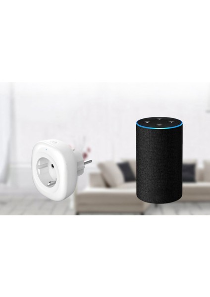 Zigbee Fiş Duvar Soketi Ab 16A Akıllı Adaptör Güçleri Izleme Uzaktan Ses Kontrolü Alexa Tuya Akıllı Ev Ab Tak (Yurt Dışından)