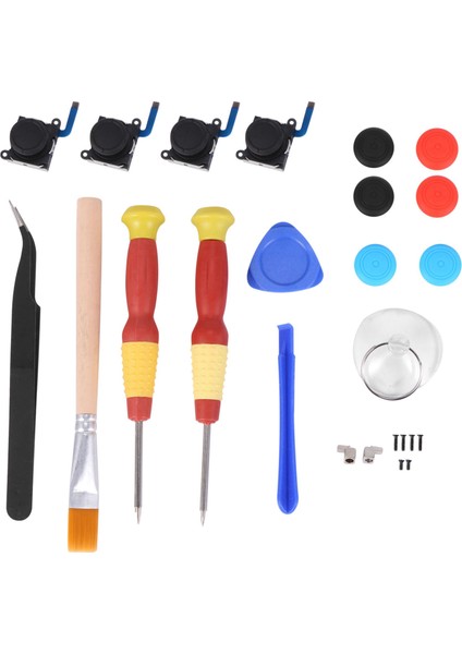 (4 Paket) Metal Tokalı/tornavidalı/başparmak Saplı 3D Analog Çubuk Tamir Takımı (Yurt Dışından)