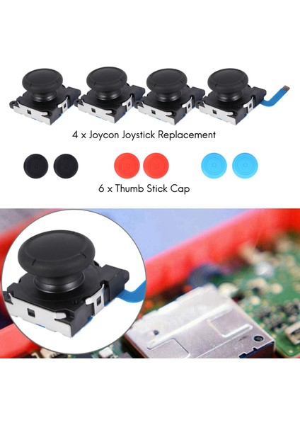 (4 Paket) Metal Tokalı/tornavidalı/başparmak Saplı 3D Analog Çubuk Tamir Takımı (Yurt Dışından)
