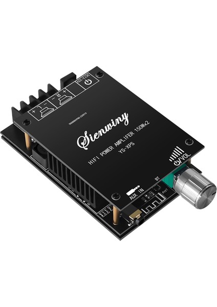 -Xps 2.0 Kanal Bluetooth Ses Amplifikatör Kartı + Isı Emici TDA7498E 150WX2 Çift Kanallı Stereo Ses Modülü DC12-32V (Yurt Dışından)