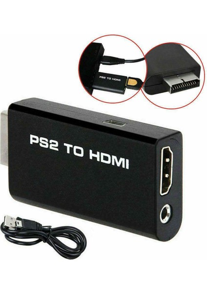 Ps2'den Ses Video Dönüştürücü Adaptör Av Kablosuna 2'li (Yurt Dışından)