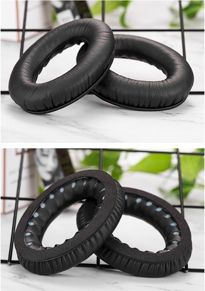 Kulak Yastıkları QC35 QC25 QC15 Ae2 Kulaklık Yedek Kulak Yastıkları Kablosuz Kulaklık Pu Kulaklıklar Siyah + Mavi (Yurt Dışından) modelleri