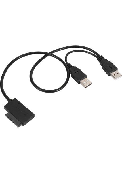 Ince Sata Kablosu USB 2.0 Ila 7 + 6 Harici Güç Dizüstü Bilgisayar Sata Adaptörü Dönüştürücü Desteği Pencere Xp/7/8/10 Os EM88 (Yurt Dışından)