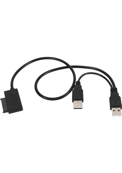 Ince Sata Kablosu USB 2.0 Ila 7 + 6 Harici Güç Dizüstü Bilgisayar Sata Adaptörü Dönüştürücü Desteği Pencere Xp/7/8/10 Os EM88 (Yurt Dışından)