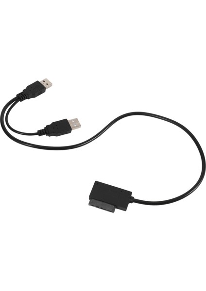 Ince Sata Kablosu USB 2.0 Ila 7 + 6 Harici Güç Dizüstü Bilgisayar Sata Adaptörü Dönüştürücü Desteği Pencere Xp/7/8/10 Os EM88 (Yurt Dışından)