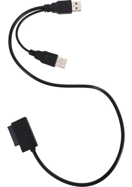 Ince Sata Kablosu USB 2.0 Ila 7 + 6 Harici Güç Dizüstü Bilgisayar Sata Adaptörü Dönüştürücü Desteği Pencere Xp/7/8/10 Os EM88 (Yurt Dışından)