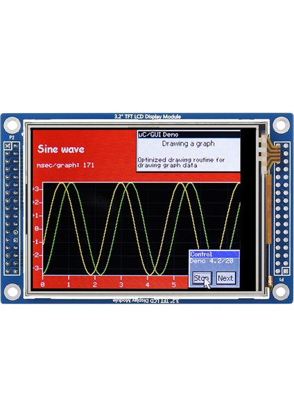 3,2 Inç Tft LCD Ekran Modülü 320 x 240 Piksel ILI9341 8080 Paralel+Spı 3.3V LCD 65K Renk Direnci Dokunmatik Ekran (Yurt Dışından)