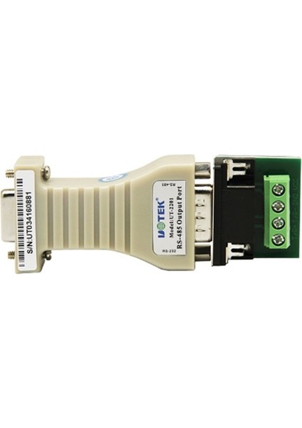 RS232'DEN RS485'E Dönüştürücü, Ticari Sürüm, Güç Gerekmez, STM485C UT-2201 (Yurt Dışından)