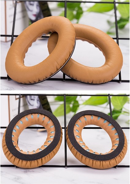 Kulak Yastıkları QC35 QC25 QC15 Ae2 Kulaklık Yedek Kulak Yastıkları Kablosuz Kulaklık Pu Kulaklıklar Siyah + Mavi (Yurt Dışından) indirimleri