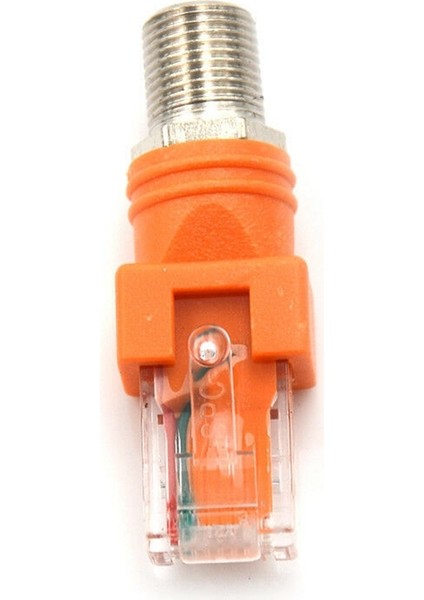 10 Adet F-Tipi Konnektör Rf Dişi RJ45 Erkek Koaksiyel Namlu Çoğaltıcı Adaptörü Koaksiyel Adaptör, RJ45 Rf Konnektörü (Yurt Dışından) fırsatları