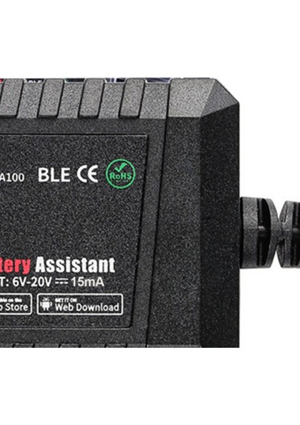 BA100 Araç Akü Test Cihazı 12V Monitör Bluetooth 4.0 Araç Akü Yardımcısı Yüksek Kalite ile Ios ve Android Telefon ile Çalışmak (Yurt Dışından)