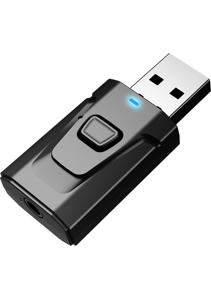 4 In 1 USB Bluetooth Verici Alıcı Mic ile Handsfree Arama 3.5mm Aux Rca Stereo Kablosuz Ses Adaptörü (Yurt Dışından)