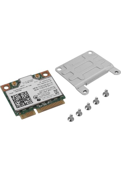 Çift Bantlı AC1200 Kablosuz Adaptör Için 7260 7260HMW Ac Mını Pcı-E Kart 2.4g/5g Wifi + Bluetooth 4.0 Için /// (Yurt Dışından)