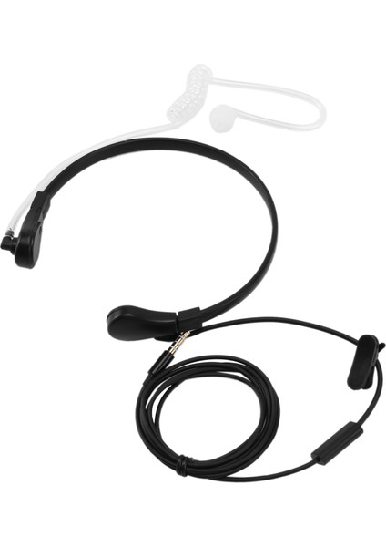 1pin 3.5mm Boğaz Mikrofon Mikrofon Gizli Akustik Tüp Kulaklık Kulaklık //lg/blackberry/motoro Akıllı Telefon Kulaklık (Yurt Dışından)
