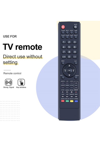 Uzaktan Kumandanın Değiştirilmesi 0118020315 Tv/ses LCDV3256HDR LCDV2681FHD LEDV32U83HD LE55AZFHD (Yurt Dışından) fırsatları