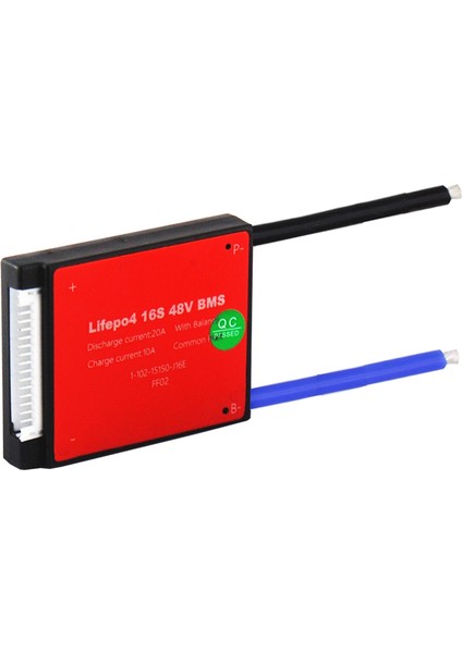 16S 48V 20A Su Geçirmez Bms Lifepo4 Pil 3.2V 18650 32700 Pil Korumalı Lityum Pil Paketi (Yurt Dışından)