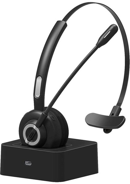 M97 Trafik Bluetooth Kulaklık, Şarj Istasyonu Bt5.0 Cvc6.0 Gürültü Azaltma Iş Müşteri Hizmetleri Kulaklığı (Yurt Dışından)