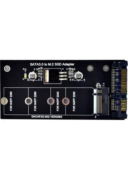 M2 Ngff Ssd'den Sata 3.0 2.5&rdquo'ya, M.2 SSD Adaptör Dönüştürücü Yükseltici Kart Pc Laptop Kartı Için 6gps'e Kadar (Yurt Dışından)
