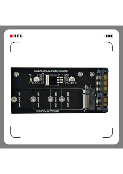 M2 Ngff Ssd'den Sata 3.0 2.5&rdquo'ya, M.2 SSD Adaptör Dönüştürücü Yükseltici Kart Pc Laptop Kartı Için 6gps'e Kadar (Yurt Dışından)
