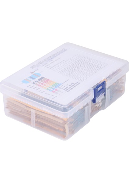 2600 Adet 130 Değer 1/8W 0.125W 1% Metal Film Dirençler Çeşitli Paket Seti Dirençler Çeşitler Kitleri Sabit Kondansatörler (Yurt Dışından)