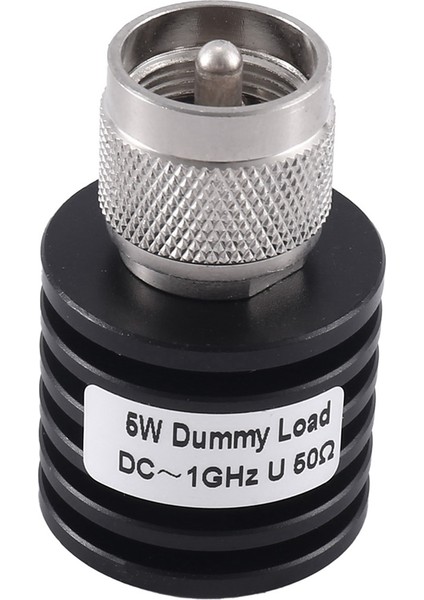 Uhf M PL259 SO239 Erkek Yük Yüksek Güçlü 5W Koaksiyel Sonlandırma Kukla Yük 50OHM Dc-1ghz Isı Emicili Düşük Duran Dalga (Yurt Dışından)