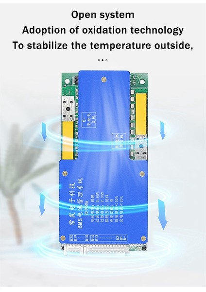 20S 60V Lifepo4 Li-Ion Pil Koruma Kartı Bms Dengeleme Düşme Önleme Koruması ile Aynı Bağlantı Noktası (40A) (Yurt Dışından)