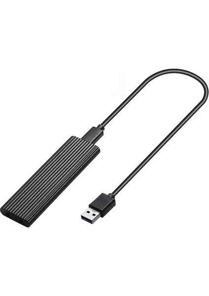 M2 SSD Kutusu Nvme Muhafaza M.2 - USB SSD Adaptörü Için Nvme Pcıe Ngff Sata M + B Anahtar 2230/2242/2260/2280 Çift Protokol (B) (Yurt Dışından)