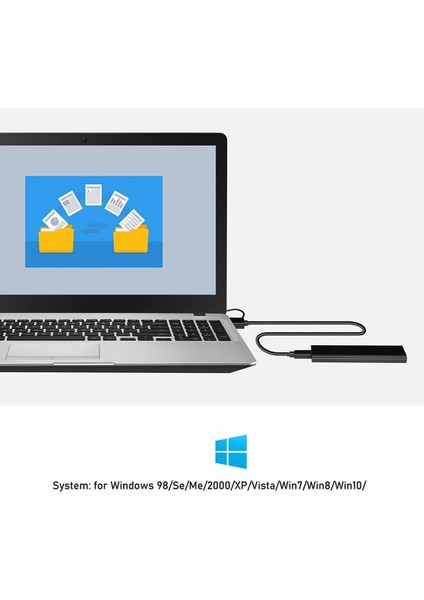 M2 SSD Kutusu Nvme Muhafaza M.2 - USB SSD Adaptörü Için Nvme Pcıe Ngff Sata M + B Anahtar 2230/2242/2260/2280 Çift Protokol (B) (Yurt Dışından)