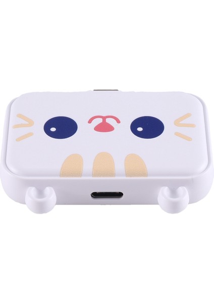 Şirin USB Hub Tip C - Uyumlu Usb3.0 Pd 60W Şarj Aleti Akıllı Telefonlar Için Çoklu Splitter Adaptör Dock'u (Beyaz 3h) (Yurt Dışından)