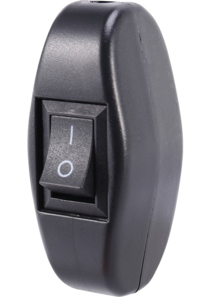 Siyah Yatak Odası Açma Kapama Düğmesi Hat Anahtarı 6A/250VAC 10A/125VAC (Yurt Dışından) indirimleri