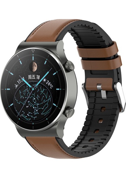 Deri Kordonlu Saat Kayışı Izle Gt2 Pro Bilezik Band 22MM Bileklik Izle Gt 2 Pro Kahverengi (Yurt Dışından) indirimleri