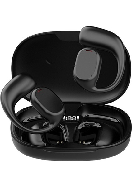 Açık Kulak Kulaklıkları, Hava Iletimli Kulaklıklar Bluetooth 5.3 Dokunmatik Kontrollü Kablosuz Kulaklıklar, 16 Saate Kadar Çalma Süresi (Yurt Dışından)