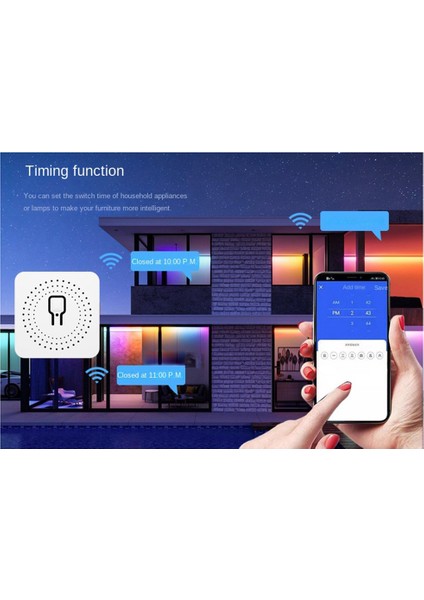 Tuya Akıllı Wifi Anahtar Modülü 16A 220V App Uzaktan Kumanda Jog Kendinden Kilitlemeli Röle Ses Kontrolü Alexa Google Ev (Yurt Dışından)