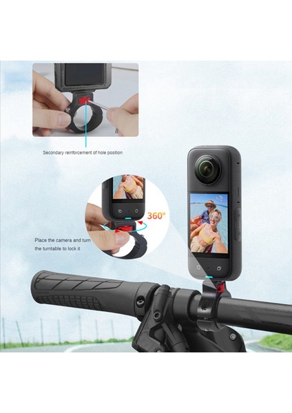 Ayarlanabilir Anti-Ters 1/4 Vidalı Kelepçe Yan Takviye Çapı Sürme Fotoğraf Bisiklet Sabitleme Braketi, A (Yurt Dışından) indirimleri