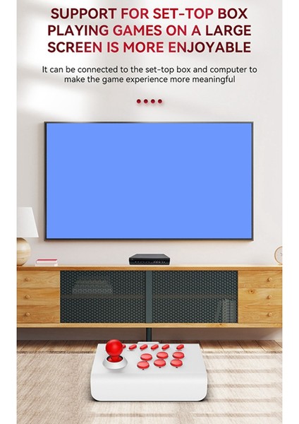 Taşınabilir Bluetooth Kablosuz Pc Bilgisayar Sürümü Android Ios Telefon Anahtarı Tv Buhar 2.4g Oyun Denetleyicisi, D (Yurt Dışından)