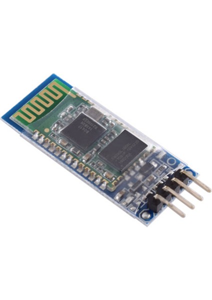 2 Adet -06 4 Pin Kablosuz Bluetooth Modülü Rf Alıcı-Verici Modülü Çift Yönlü Seri Slave Modülü Arka Panel ile (Yurt Dışından)