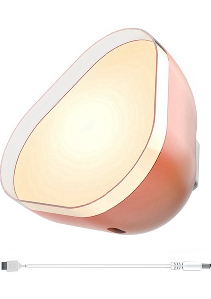 Wifi Akıllı Masa Lambası Başucu Lambası Rgb Müzik Ritim Gece Lambası Ev Gece Lambası ile Uyumlu Pil Modeli (Yurt Dışından)