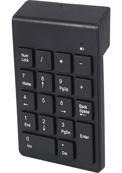 Sayısal Tuş Takımı, Dizüstü Masaüstü Pc Dizüstü Bilgisayar Için 2.4g Mini USB Sayısal Alıcı ile 18 Tuşlu Kablosuz USB Sayısal Tuş Takımı Klavye - Siyah (Yurt Dışından) indirimleri