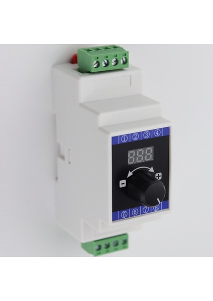 Akım Sinyali Jeneratörü Dijital Ekran 0-20MA 4‑20MA Dc 24V AC220V Analog Simülatör Ray Montaj Akımı(B) (Yurt Dışından)